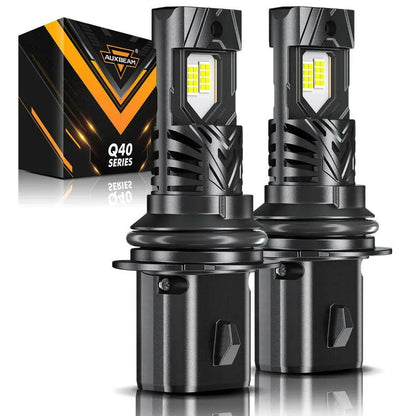 AUXBEAM Q40 Series Ultra - High Brightness 30000LM 120W LED Headlight Bulbs 6500K - SLBSTORE