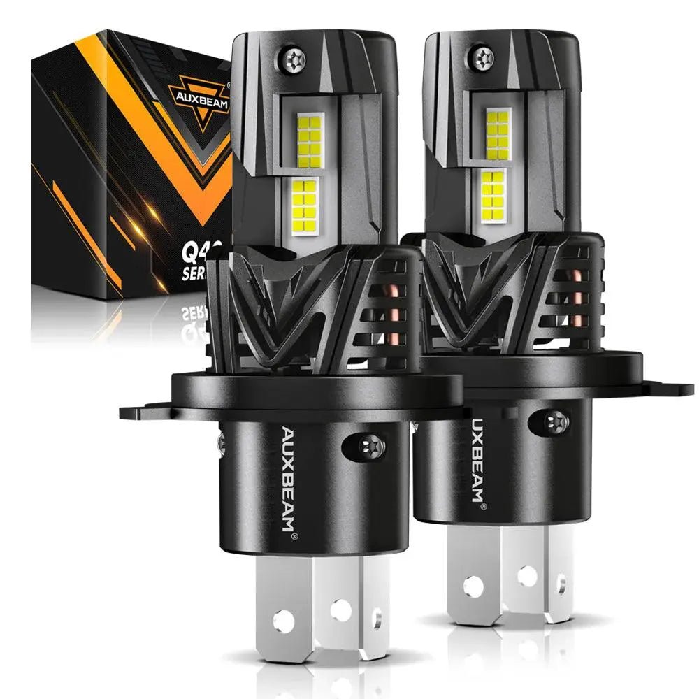 AUXBEAM Q40 Series Ultra - High Brightness 30000LM 120W LED Headlight Bulbs 6500K - SLBSTORE