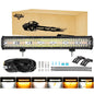 Auxbeam 6 MODES SERIES WHITE&AMBER LED LIGHT BARS 3 INCH/4INCH/7INCH/12INCH/20INCH/22 INCH/30 INCH/42 INCH/50 INCH - SLBSTORE