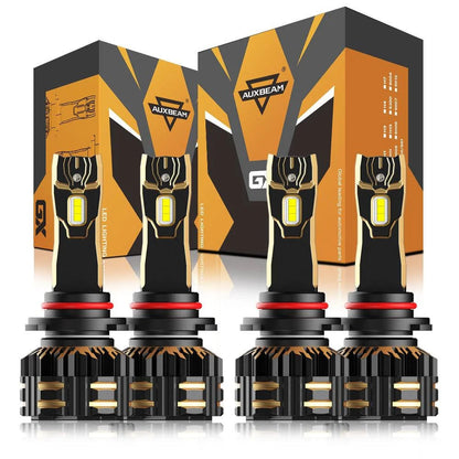 AUXBEAM GX SERIES 25000LM 120W LED HEADLIGHT BULBS 6500K COOL WHITE - SLBSTORE