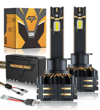 AUXBEAM GX SERIES 25000LM 120W LED HEADLIGHT BULBS 6500K COOL WHITE - SLBSTORE