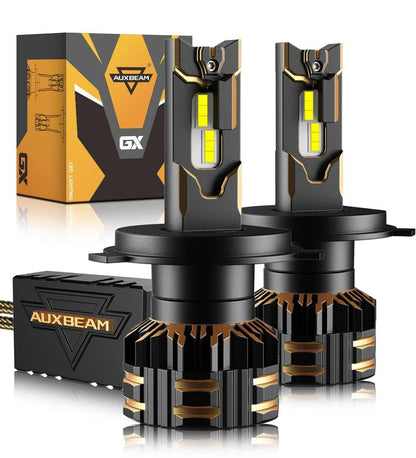 AUXBEAM GX SERIES 25000LM 120W LED HEADLIGHT BULBS 6500K COOL WHITE - SLBSTORE