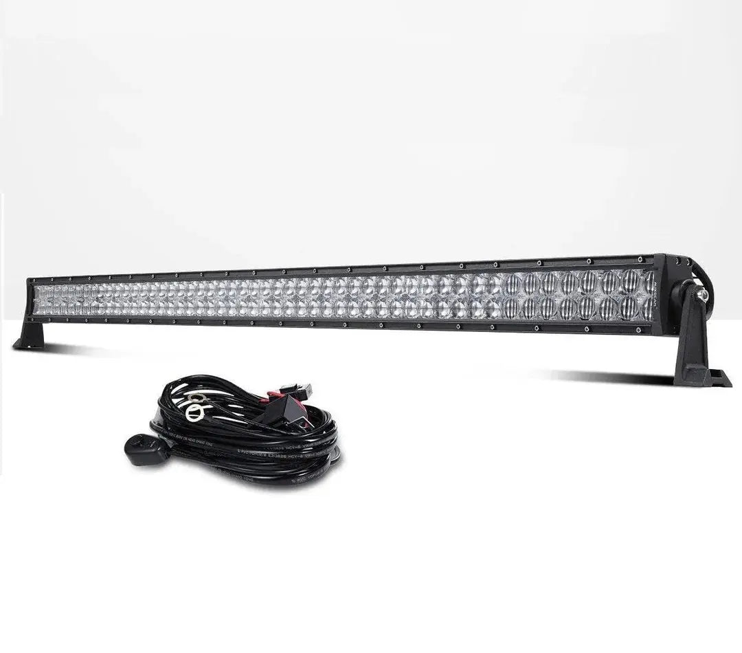 Auxbeam LED Light Bar 5D Series Combo Beam Straight/Curved Double Row - SLBSTORE
