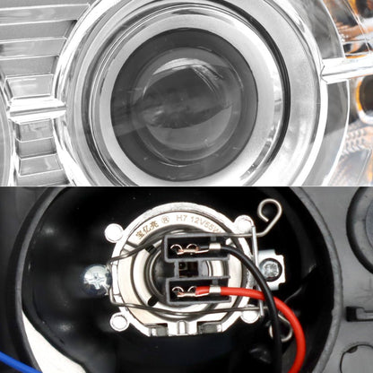 Chrome Headlights Assembly Compatible With 2008 - 2018 Peterbilt 388 389 Pair - SLBSTORE