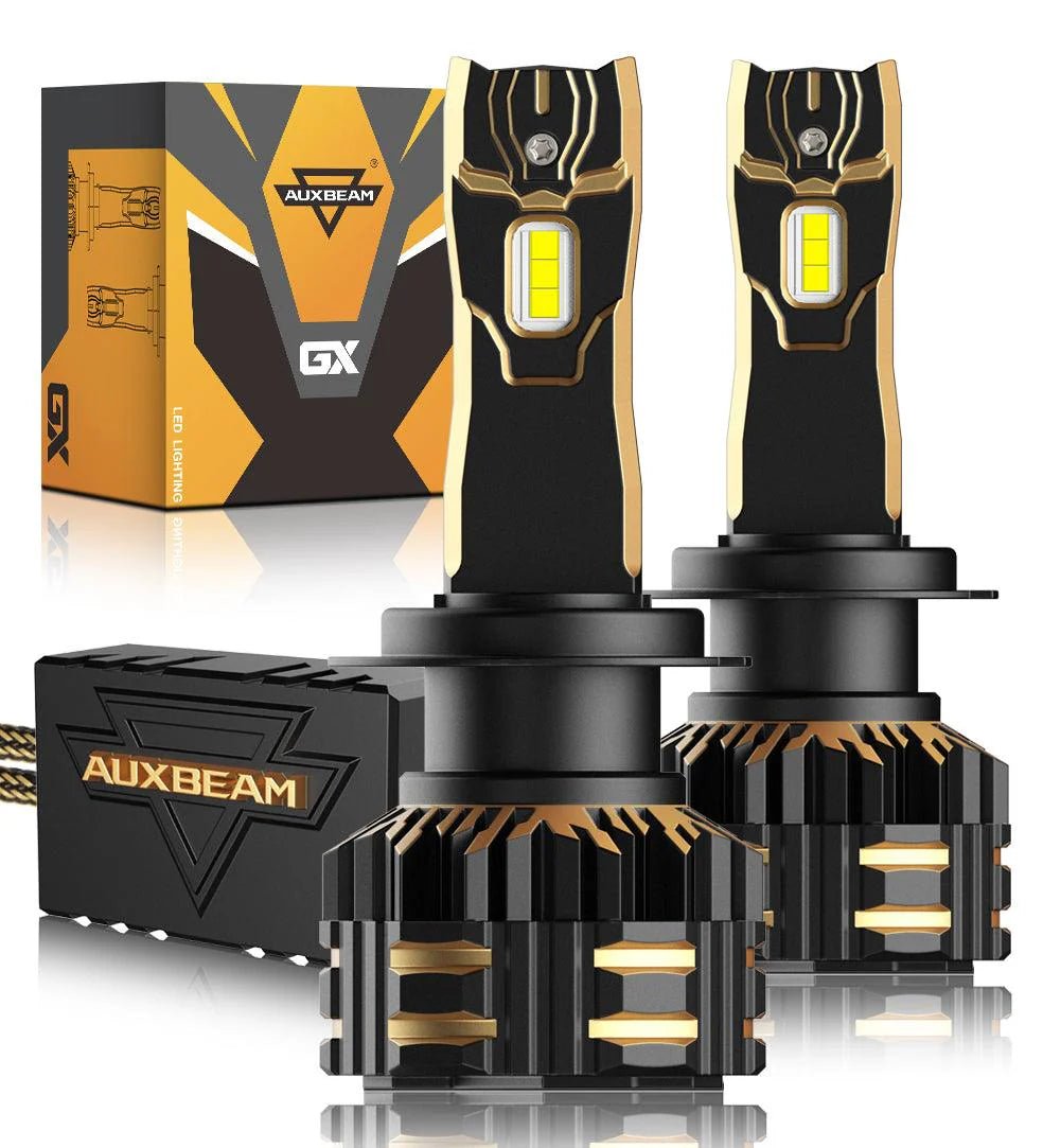 AUXBEAM GX SERIES 25000LM 120W LED HEADLIGHT BULBS 6500K COOL WHITE - SLBSTORE