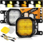 AUXBEAM 3" LED Fog Light Kit For Ford Honda Nissan Subaru Acura - SLBSTORE